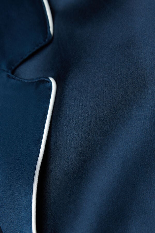 Intimissimi Chaqueta De Seda De Corte Masculino