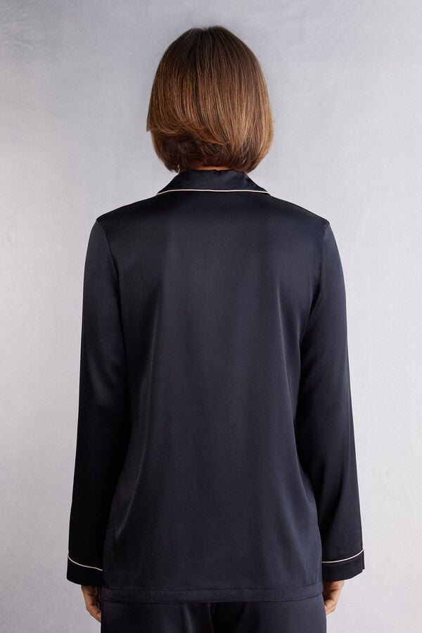 Intimissimi Chaqueta De Seda De Corte Masculino