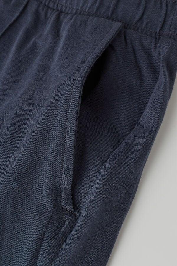 Intimissimi Pantalón Corto De Algodón Con Ribete