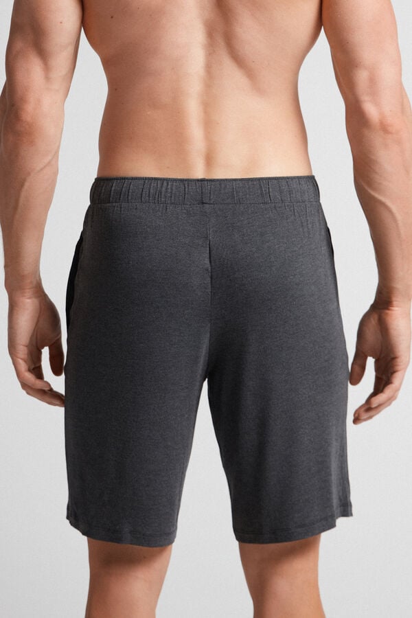 Intimissimi Pantalón Corto de Seda y Modal