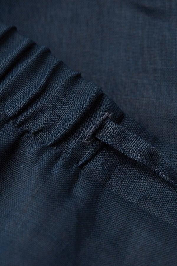 Intimissimi Pantalón Corto En Tela De Lino