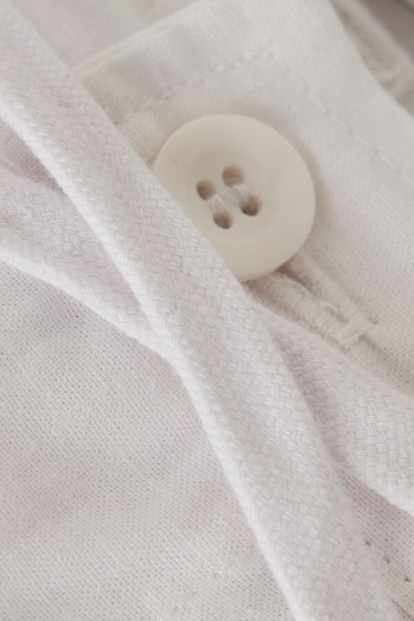 Intimissimi Pantalón Largo De Lino Y Algodón