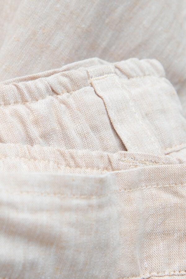 Intimissimi Pantalón Largo De Lino Y Algodón