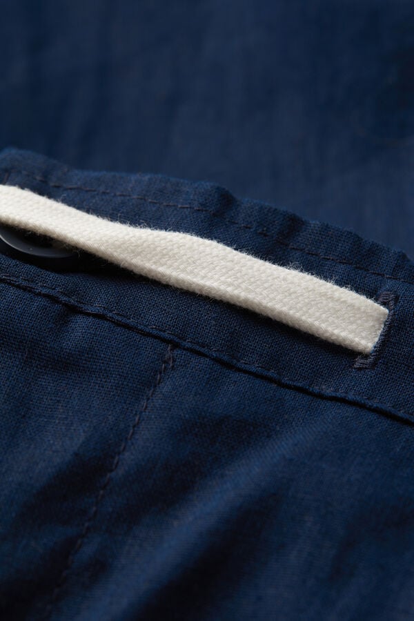 Intimissimi Pantalón Largo De Lino Y Algodón