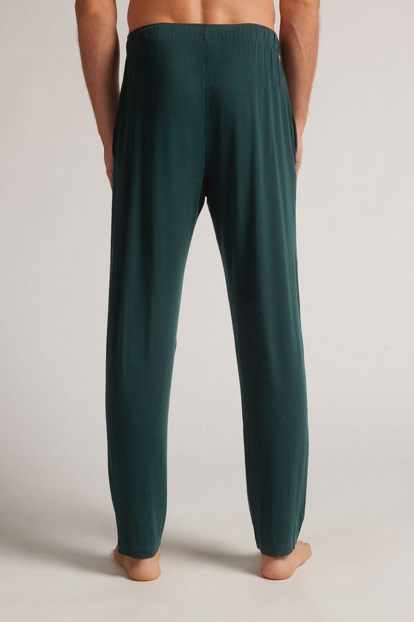 Intimissimi Pantalón Largo de Seda y Modal