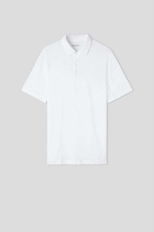 Intimissimi Polo De Manga Corta De Lino