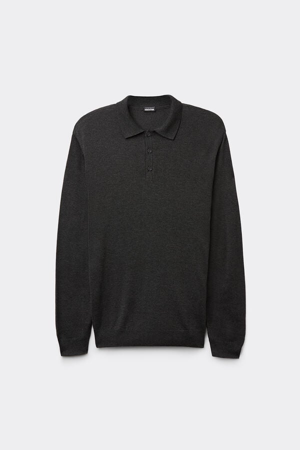 Intimissimi Polo De Manga Larga De Punto