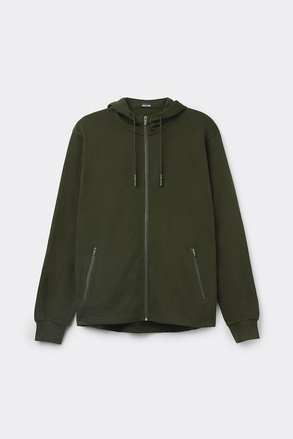 Intimissimi Sudadera De Algodón Con Cremallera