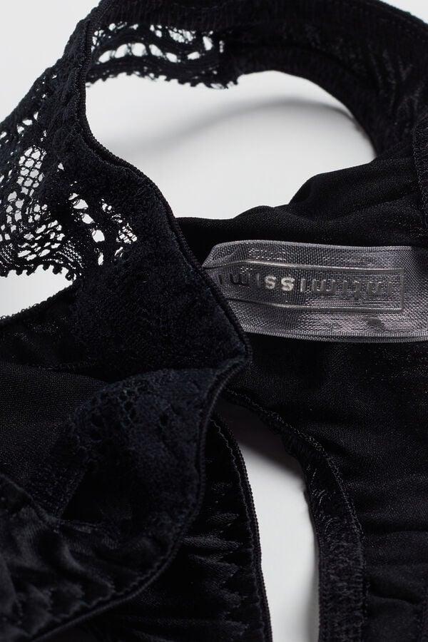 Intimissimi Tanga De Seda Y Encaje