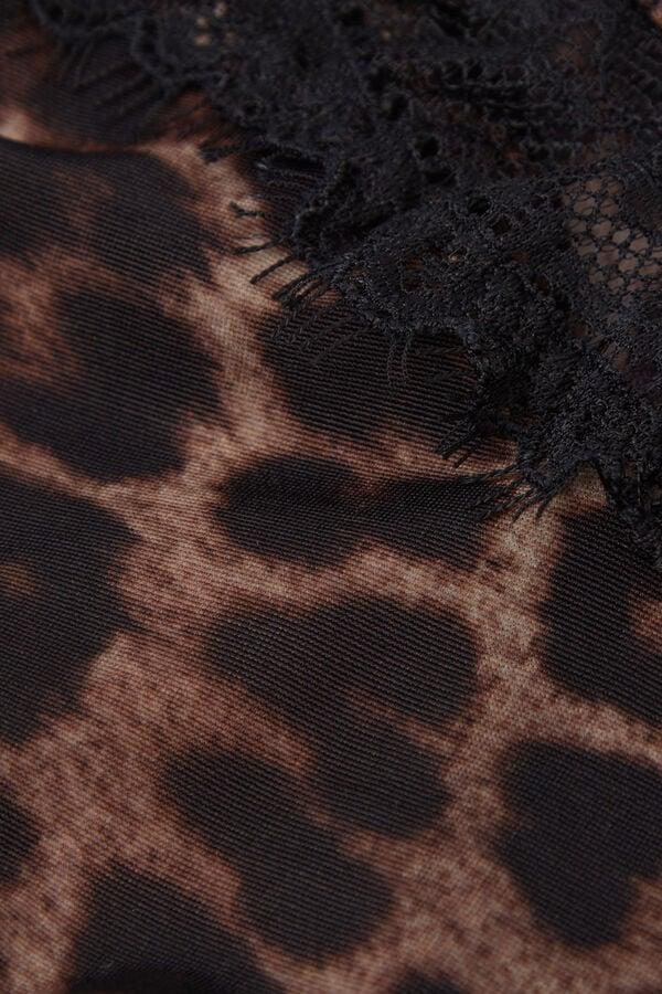 Intimissimi Tanga Estilo Años 80 Luxurious Leopard