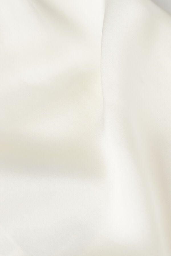 Intimissimi Top De Raso De Seda Con Escote De Pico