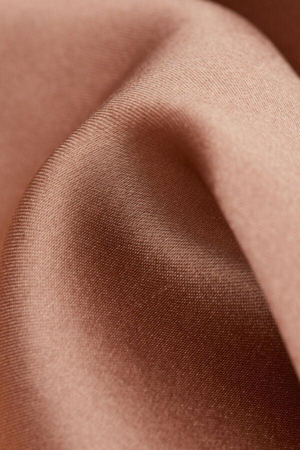 Intimissimi Top De Raso De Seda Con Escote De Pico