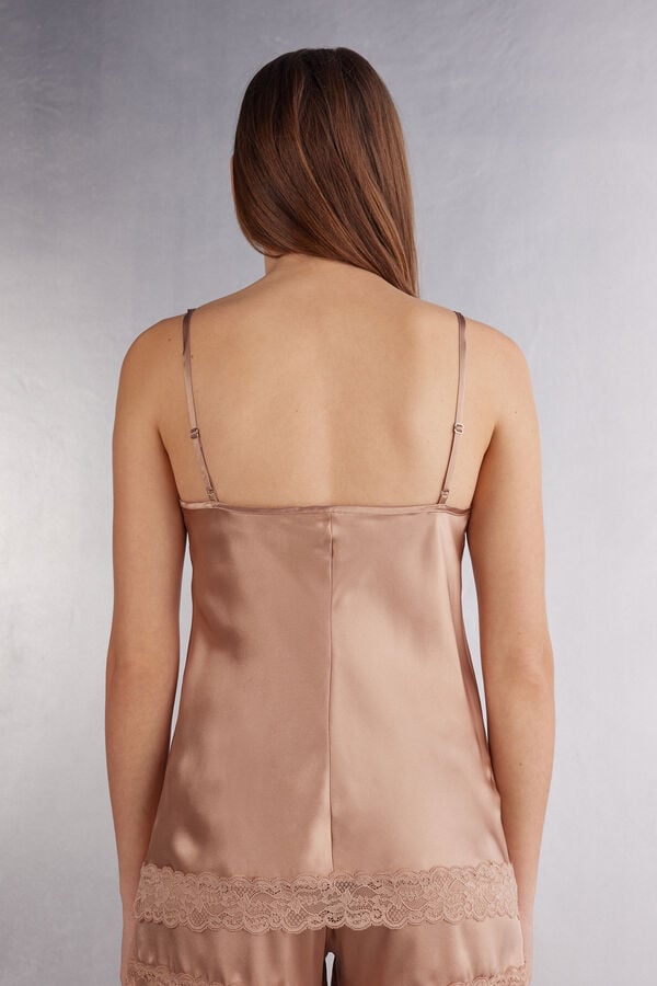 Intimissimi Top En Encaje Y Seda