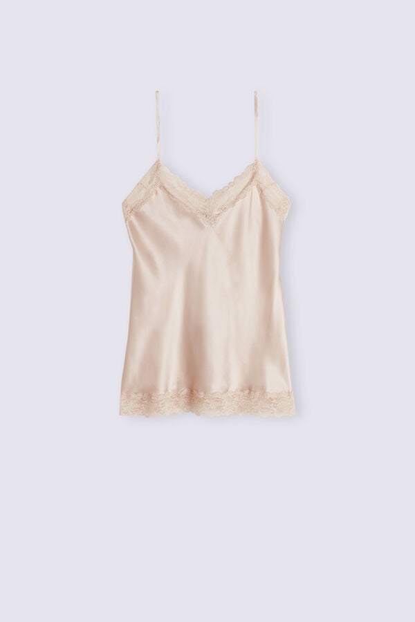Intimissimi Top En Encaje Y Seda