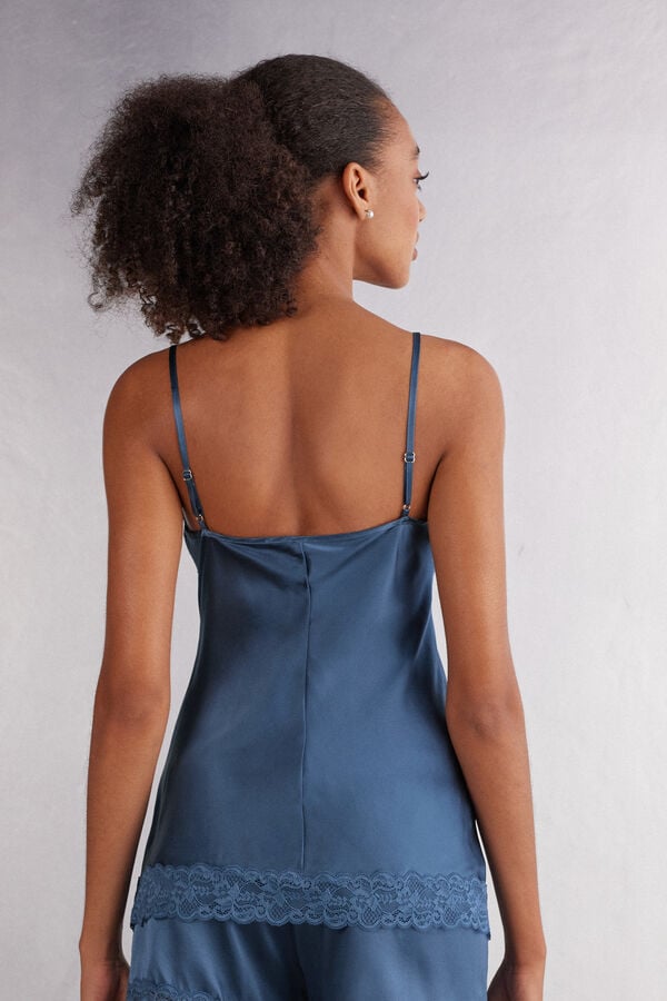 Intimissimi Top En Encaje Y Seda