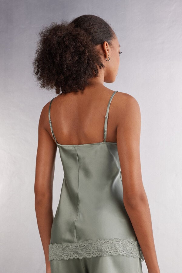 Intimissimi Top En Encaje Y Seda