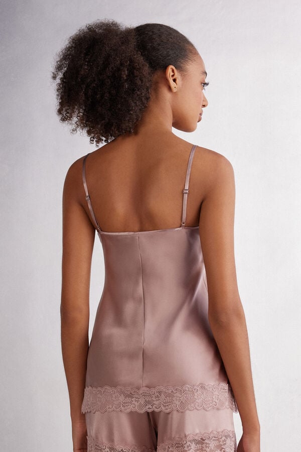 Intimissimi Top En Encaje Y Seda