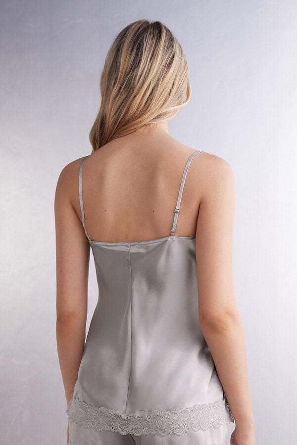 Intimissimi Top En Encaje Y Seda