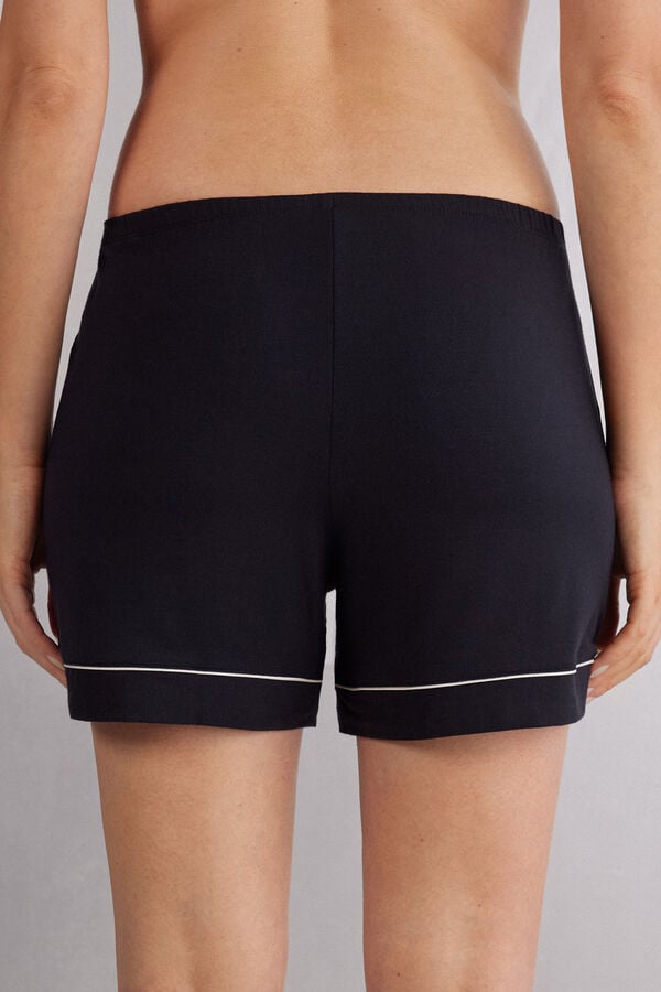 Intimissimi Pantalón Corto De Modal Con Bordes En Contraste