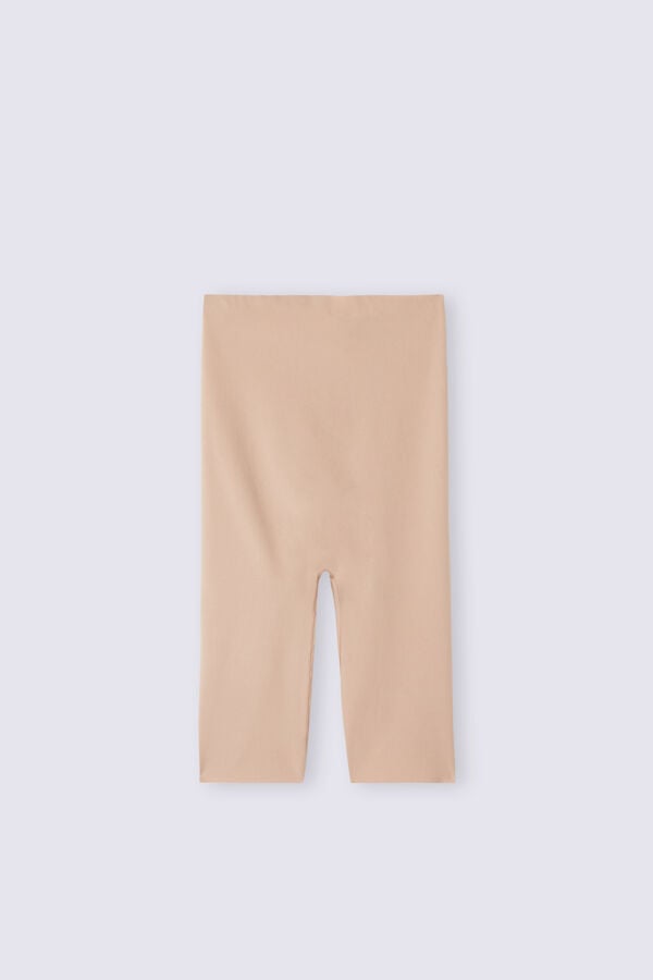 Intimissimi Pantalón Corto De Tiro Alto De Algodón Light Shaping