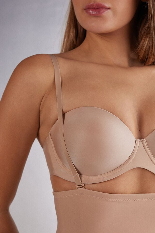 Intimissimi Pantalón Corto Modelador En Microfibra Sin Costuras