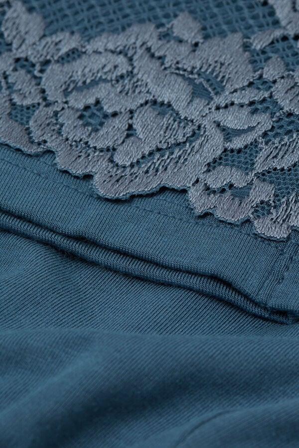 Intimissimi Pantalón Largo De Modal Con Bajo Elástico Pretty Flowers