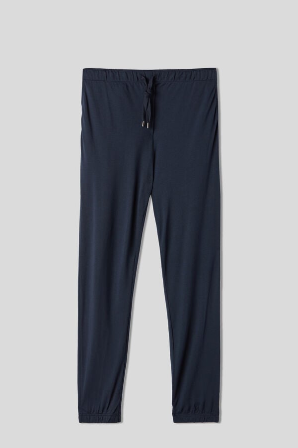 Intimissimi Pantalón Largo De Piqué De Modal Y Seda