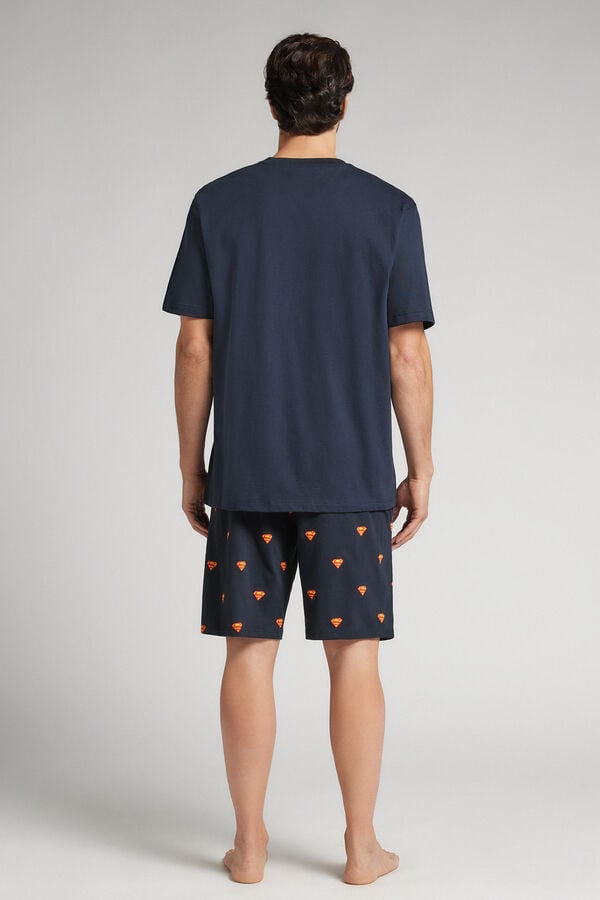 Intimissimi Pijama Corto de Algodón DC Comics Superman