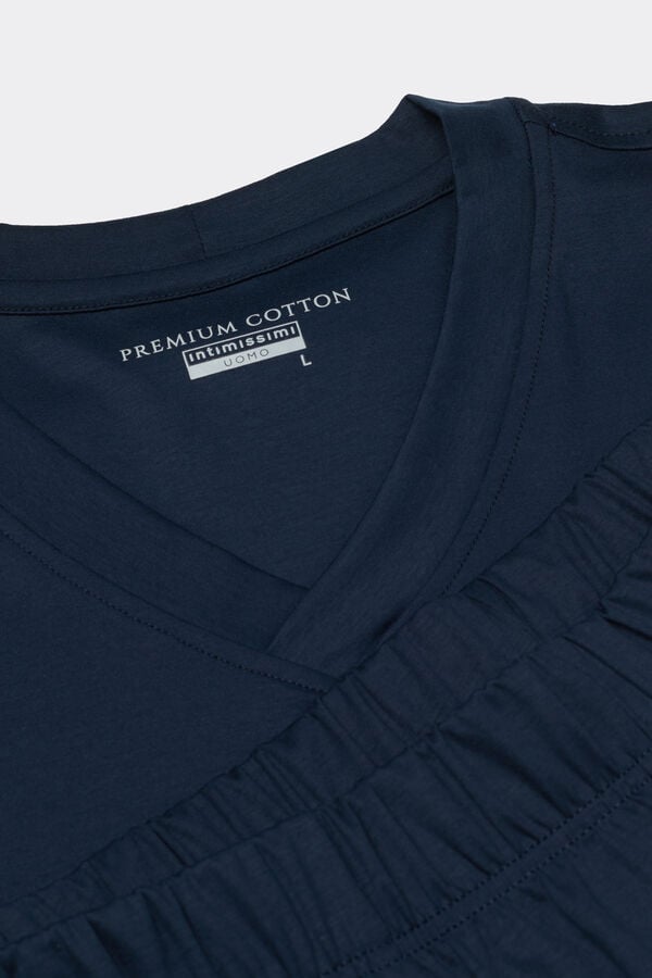 Intimissimi Pijama Corto De Algodón Mercerizado Premium