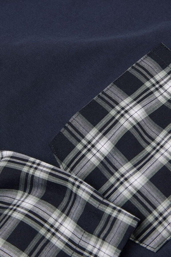 Intimissimi Pijama Corto De Algodón Y Tela A Cuadros