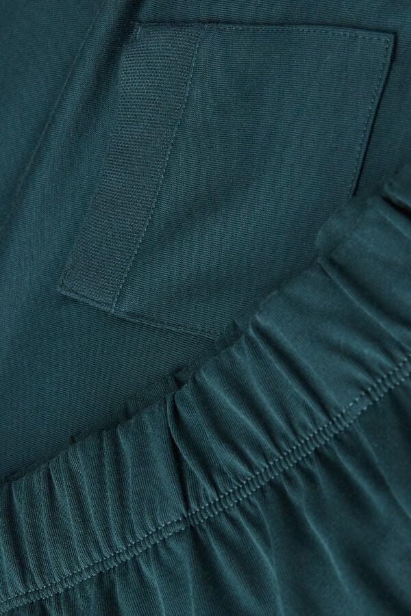 Intimissimi Pijama De Hombre De Algodón Superior Largo