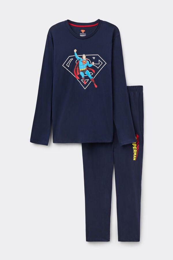 Intimissimi Pijama Largo De Algodón DC Comics Superman