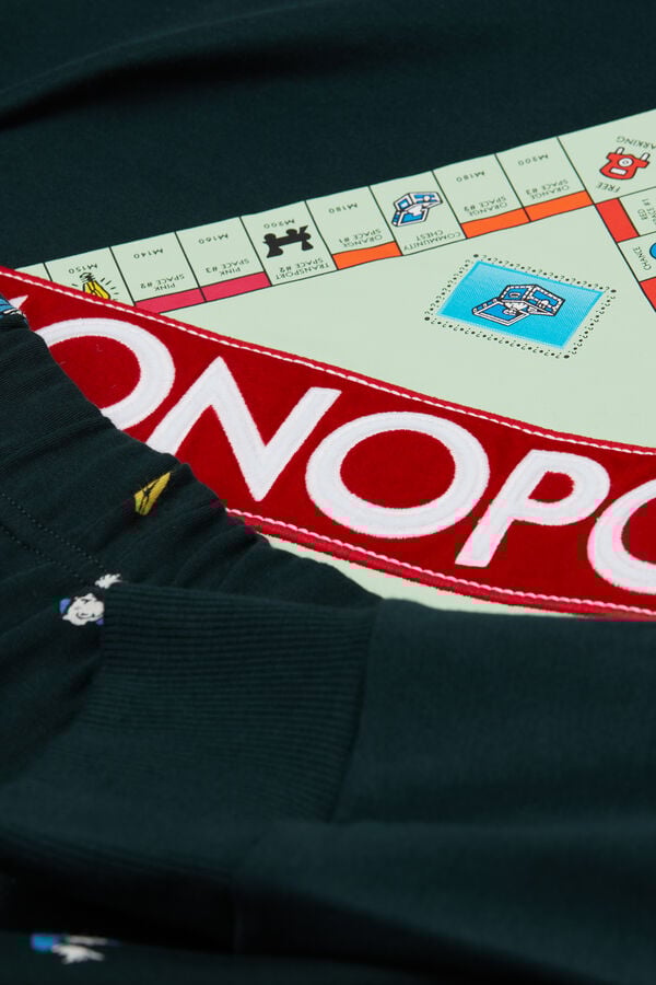 Intimissimi Pijama Largo De Algodón Hasbro Monopoly