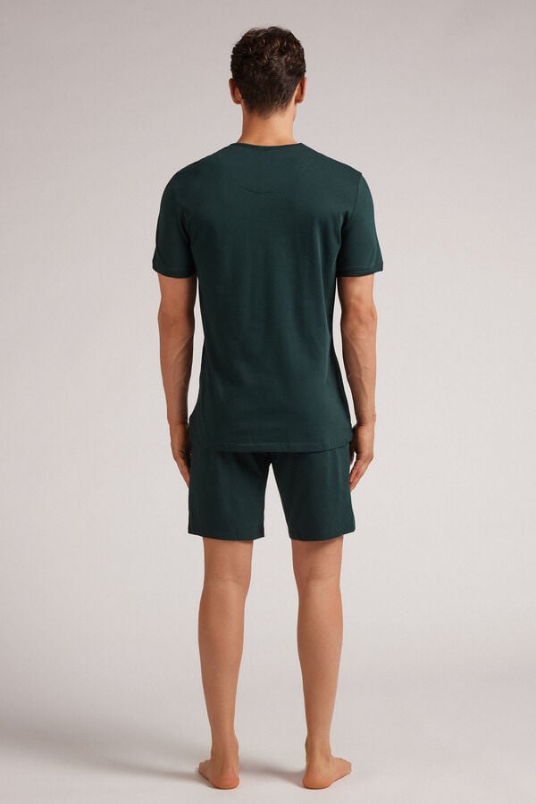 Intimissimi Pijama verano hombre en algodón superior