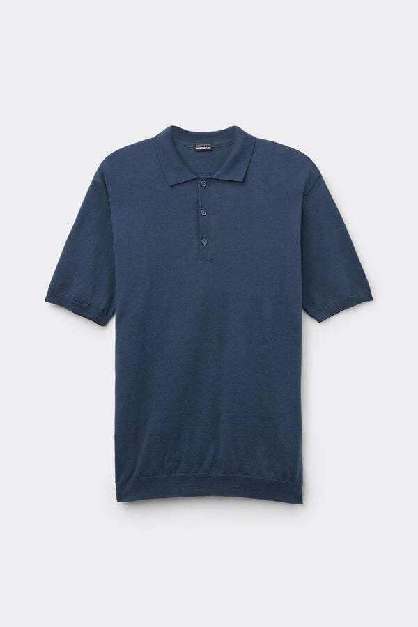 Intimissimi Polo De Manga Corta De Punto De Algodón
