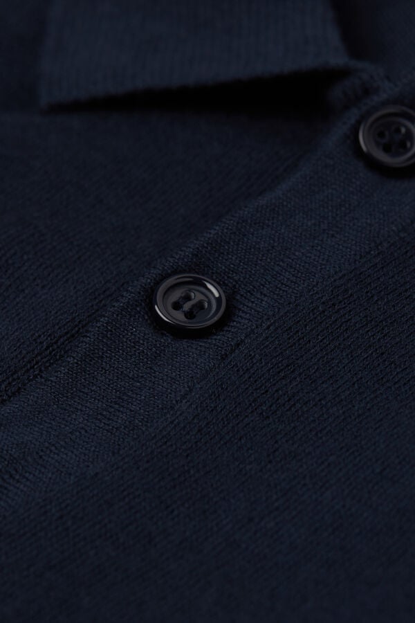 Intimissimi Polo De Manga Corta De Punto De Algodón