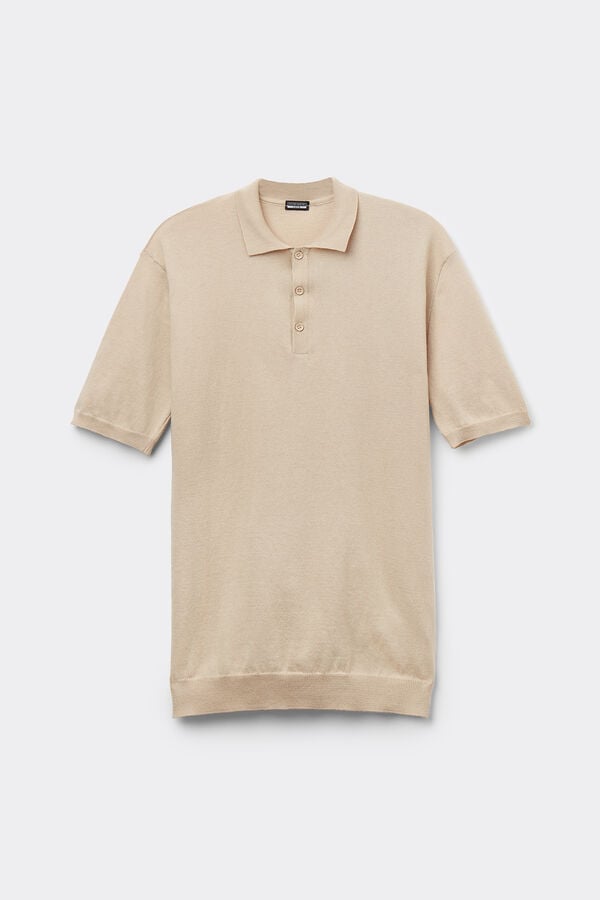 Intimissimi Polo De Manga Corta De Punto De Algodón
