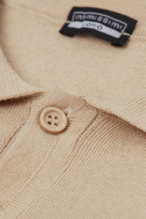 Intimissimi Polo De Manga Corta De Punto De Algodón