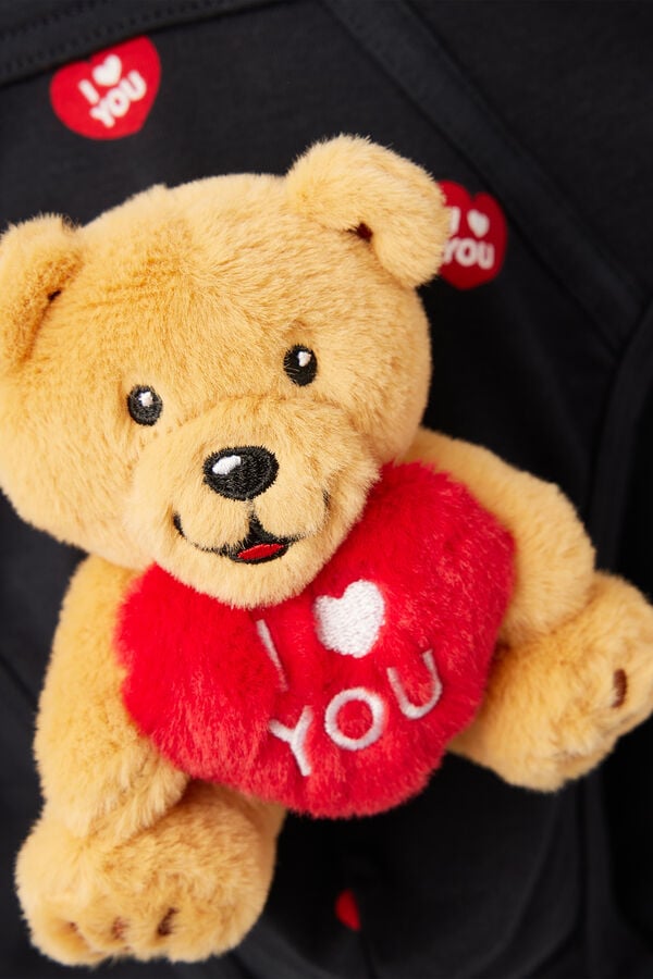 Intimissimi Slip Algodón Superior Peluche I Love You