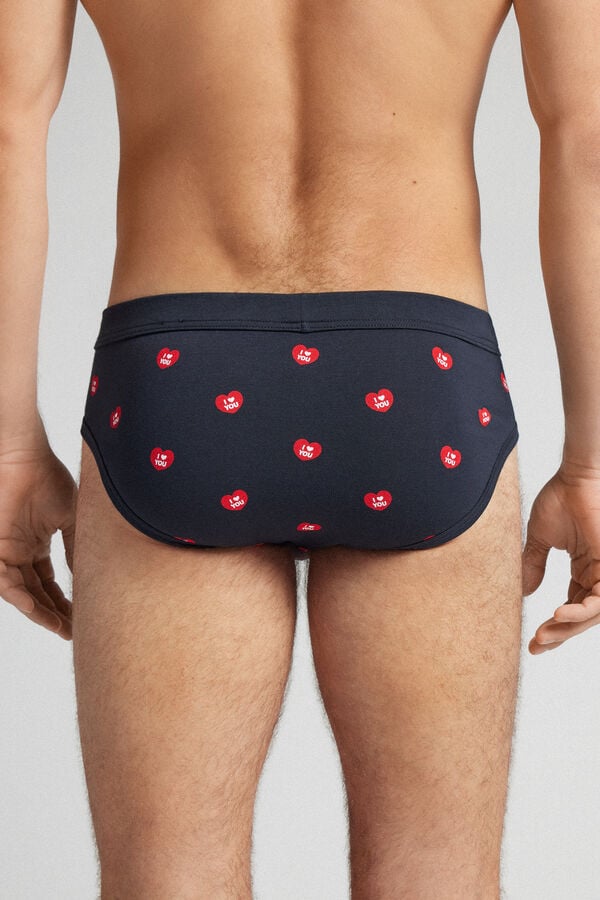 Intimissimi Slip Algodón Superior Peluche I Love You