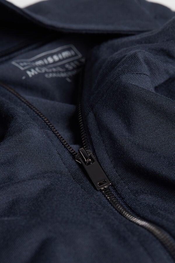 Intimissimi Sudadera Con Cremallera De Seda Y Modal