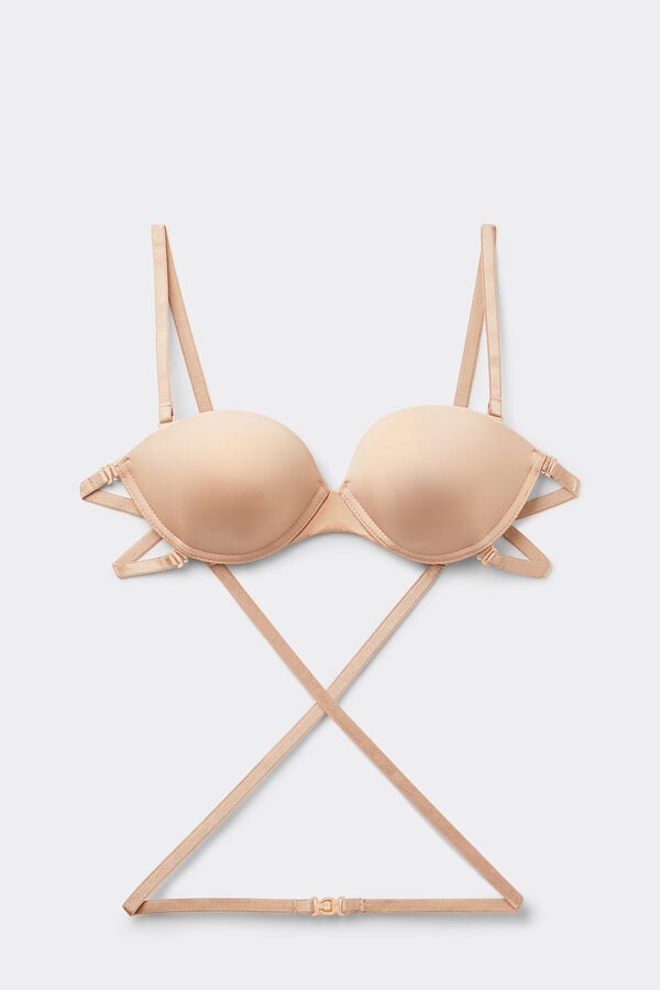 Intimissimi Sujetador Balconette Multifunción Anna De Microfibra Ultraligera