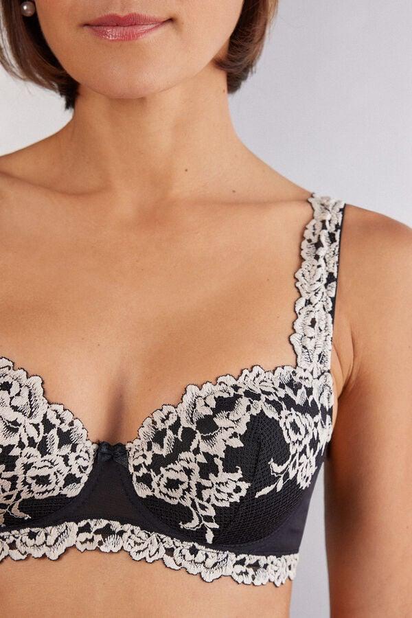 Intimissimi Sujetador balconette push up con encaje Sofia Pretty Flowers