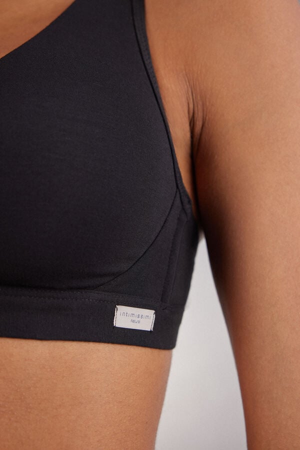 Intimissimi Sujetador de algodón sin aros triángulo Lara