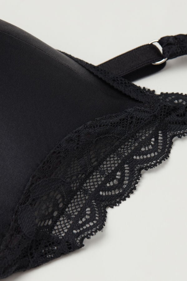 Intimissimi Sujetador De Triángulo De Seda Y Encaje Tiziana