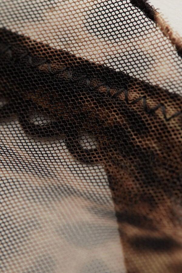 Intimissimi Tanga Tira Lateral Estampado Animal Always Glamorous