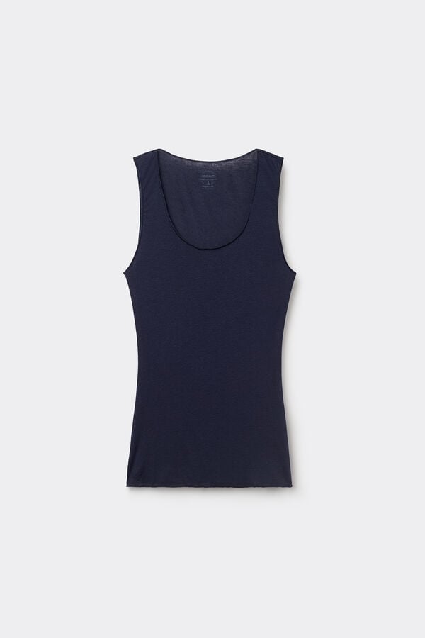 Intimissimi Top Sin Mangas De Cashmere Ultraligero De Modal