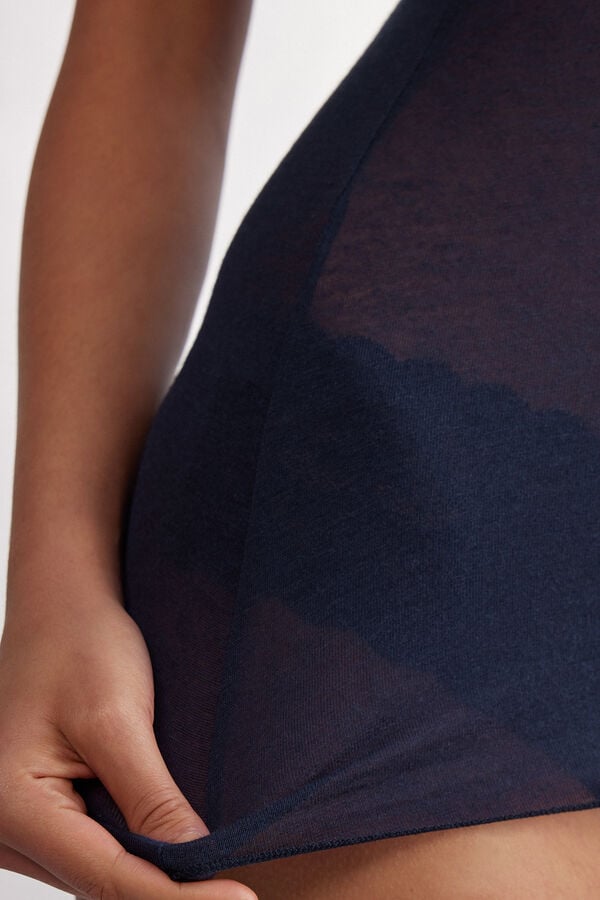 Intimissimi Top sin Mangas de Cashmere Ultraligero de Modal