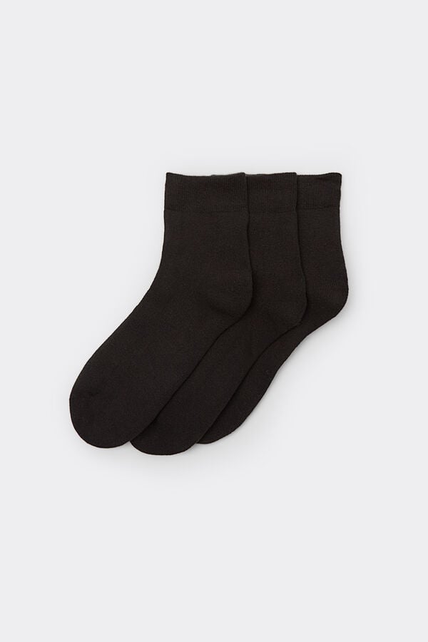 Tezenis 3 Pares Calcetines Cortos Algodón Término Mujer