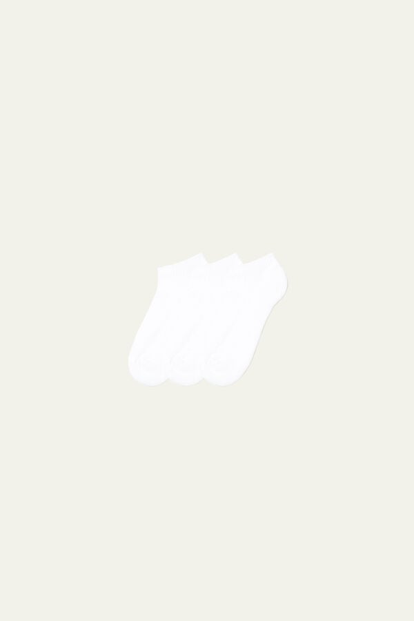 Tezenis 3 Pares De Calcetines Cortos Deportivos De Algodón